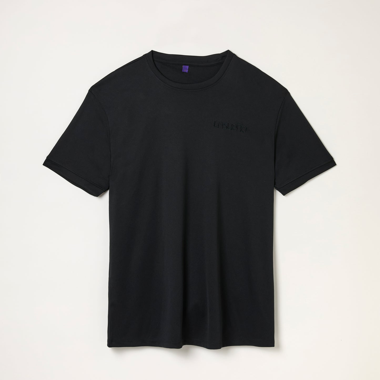 unsueño classic pyjama top black logo