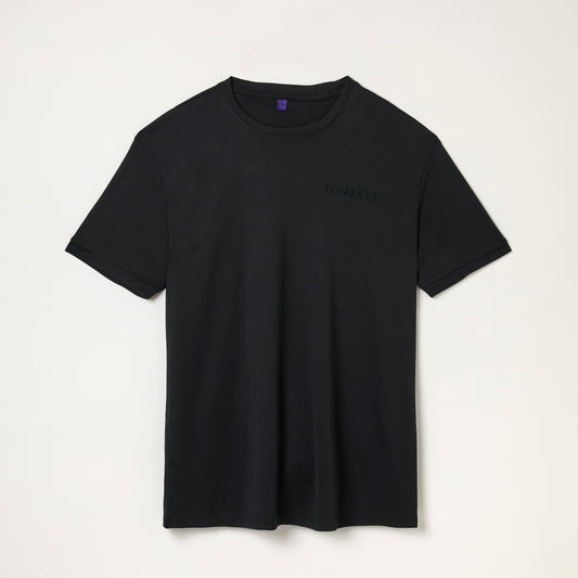 unsueño classic pyjama top black logo